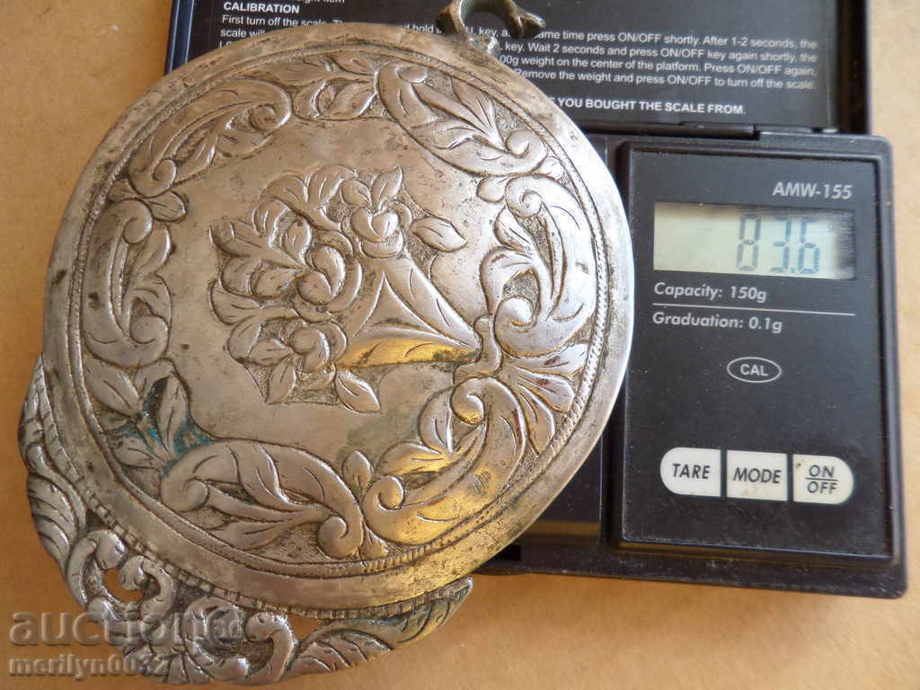 Revival hammered silver pafta pafta belt silver buckle - 5 Revival hammered silver pafta pafta belt silver buckle - 5