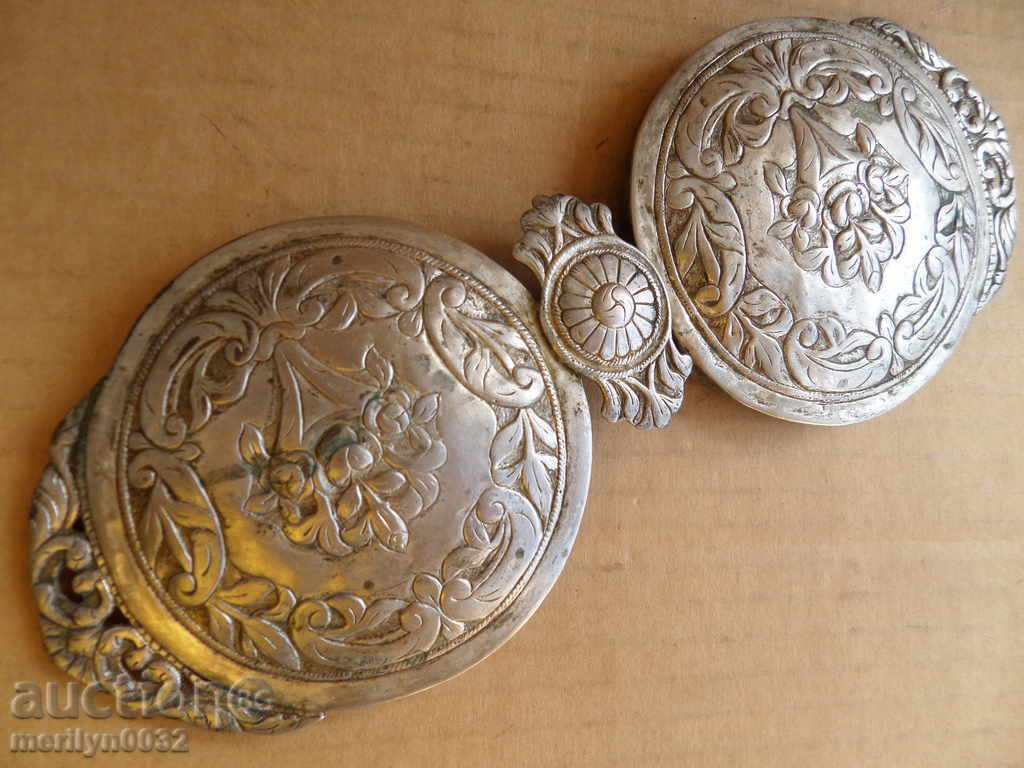 Revival hammered silver pafta pafta belt silver buckle - 7 Revival hammered silver pafta pafta belt silver buckle - 7