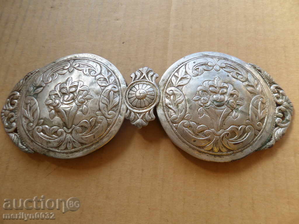 Revival hammered silver pafta pafta belt silver buckle Revival hammered silver pafta pafta belt silver buckle
