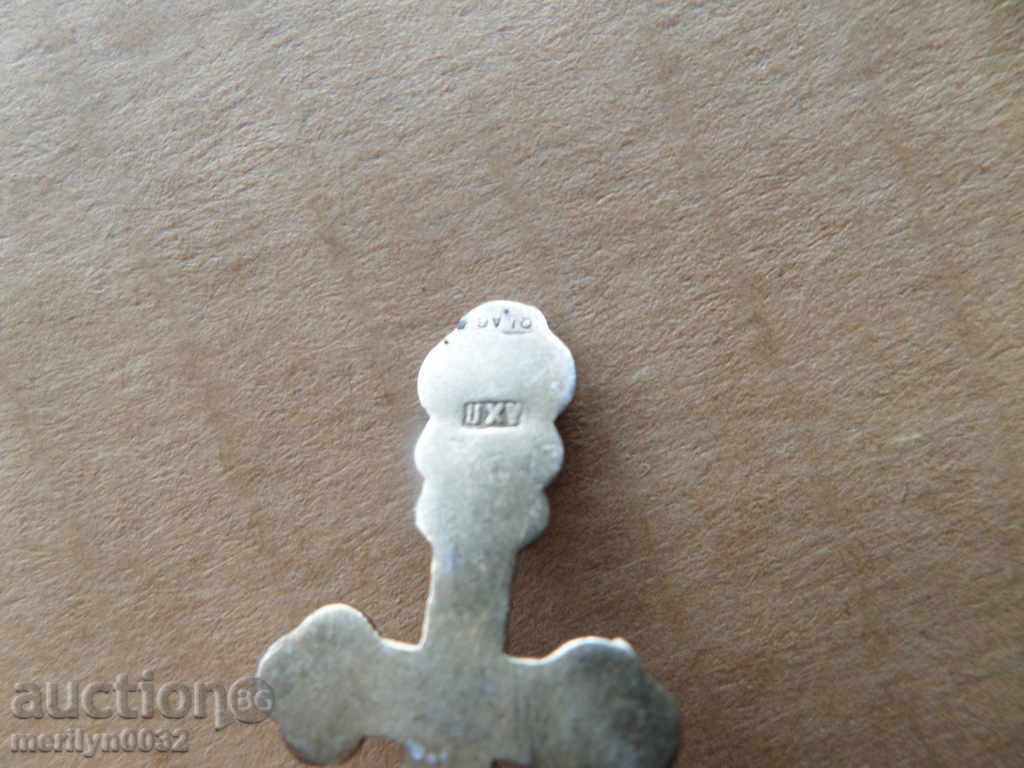 Delivery of Silver Russian cross with enamel Czarist Russia 84 mark Delivery of Silver Russian cross with enamel Czarist Russia 84 mark