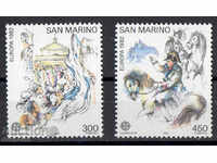 1982. San Marino. Europe. Historic events.