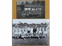 2 football photos of youth teams of CSKA from the 60s