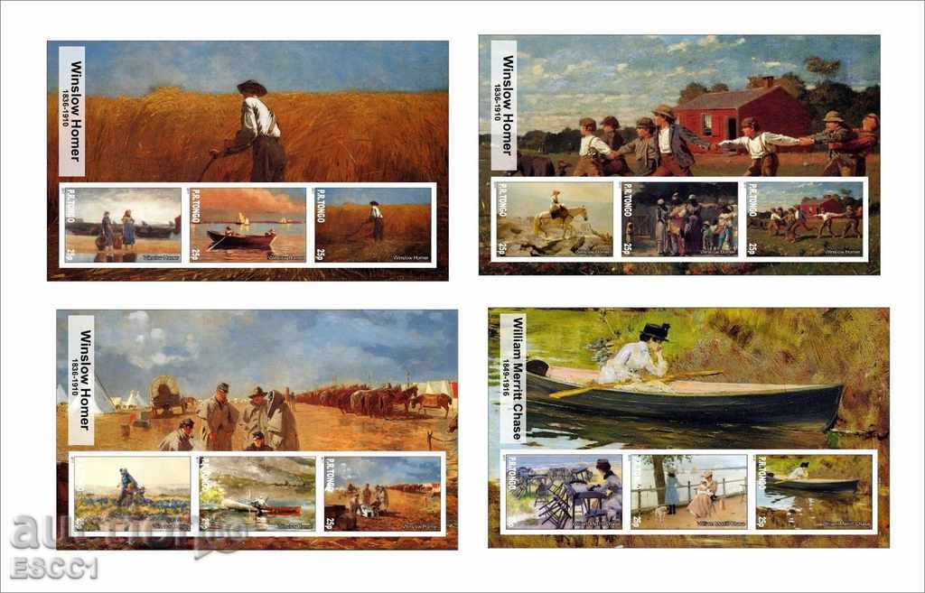 Auction Clean Blocks Painting Blake Hogarth Chase Homer 2017 Tongo Auction Clean Blocks Painting Blake Hogarth Chase Homer 2017 Tongo