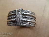 Brățară de argint renascentistă cu știft, argint, bijuterie, costum popular