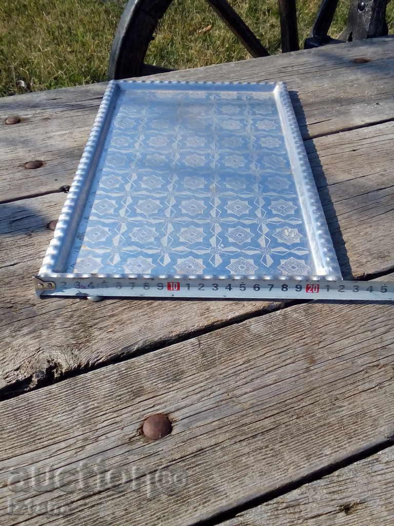 Δίσκος αλουμινίου με στολίδια - 6 Δίσκος αλουμινίου με στολίδια - 6