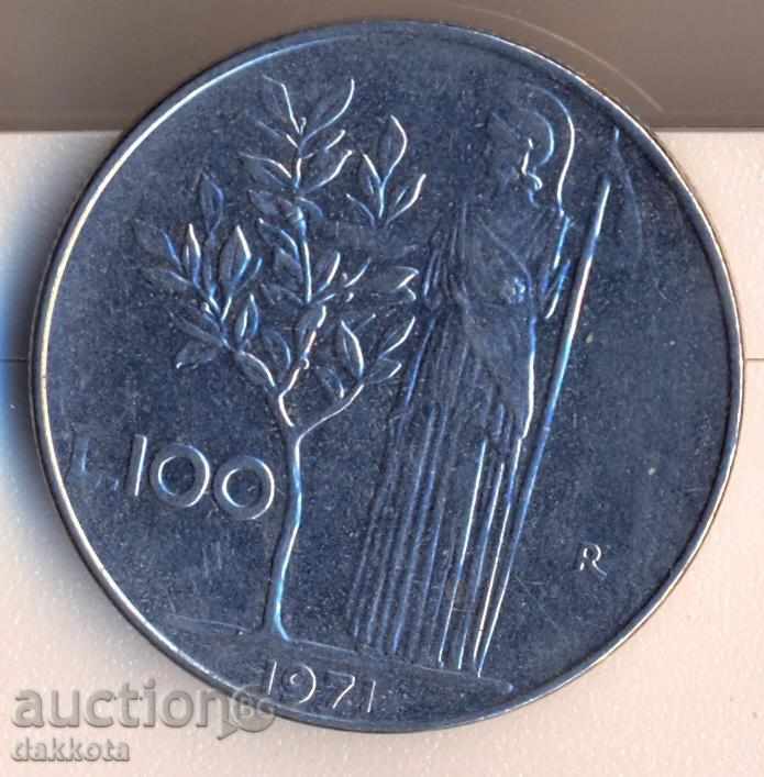 Ιταλία 100 λίρες το 1971