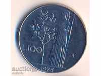 Ιταλία 100 λίρες το 1975