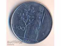 Italia 100 liras 1981