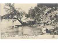 Antique καρτ-ποστάλ - Βάρνα Sea plazha- μοναδική