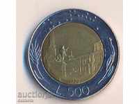 Ιταλία 500 λίρες το 1990