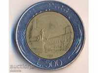 Italia 500 liras 1986