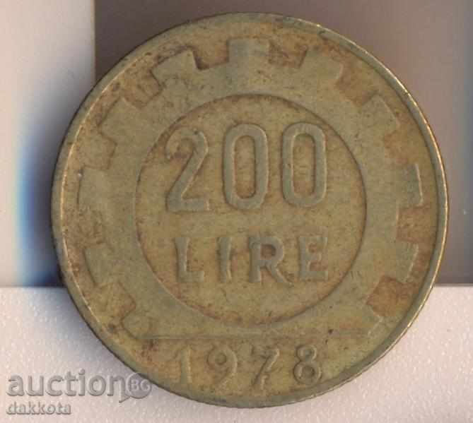 Italia 200 liras 1978