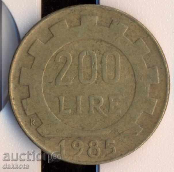 Italy 200 pounds 1985