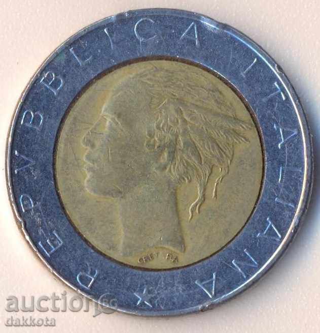 Italy 500 pounds 1987 with price 0.60 BGN | € 0.31