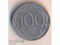 Italy 100 pounds 1998 year