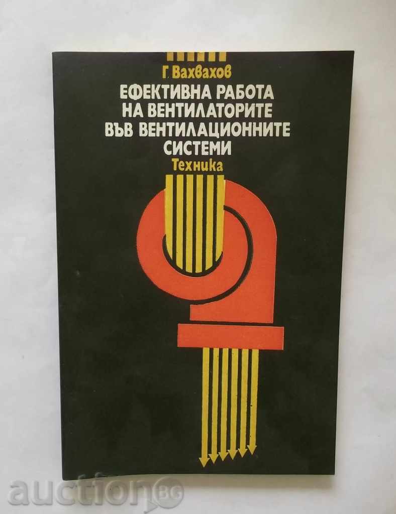 Η αποτελεσματική λειτουργία των ανεμιστήρων .. Δ Vahvahov 1980