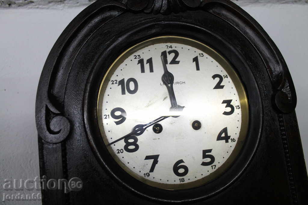 Wooden wall clock German Lenzkirch - 5