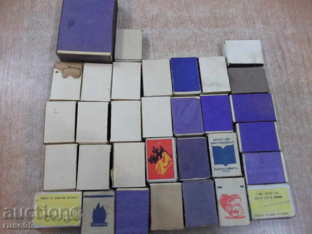 Лот от 32 броя кибрита - 6 Лот от 32 броя кибрита - 6