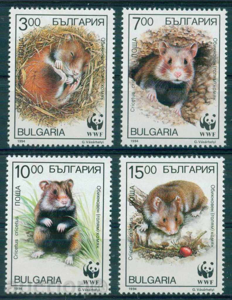 4136 България 1994 - защита на дивата природа (WWF) **