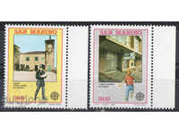 1990 San Marino. Europa. Oficiu poștal.