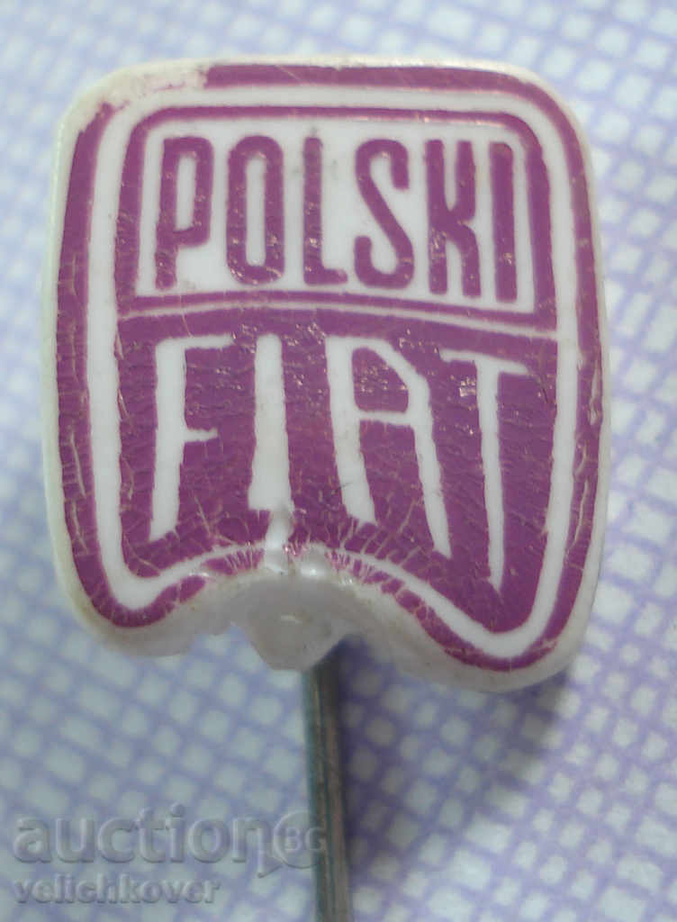 16926 Πολωνία σημάδι Πολωνικά Fiat μέτρο αυτοκίνητο