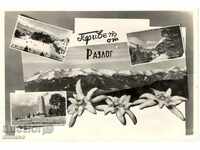 Old postcard - Welcome from Razlog - mix