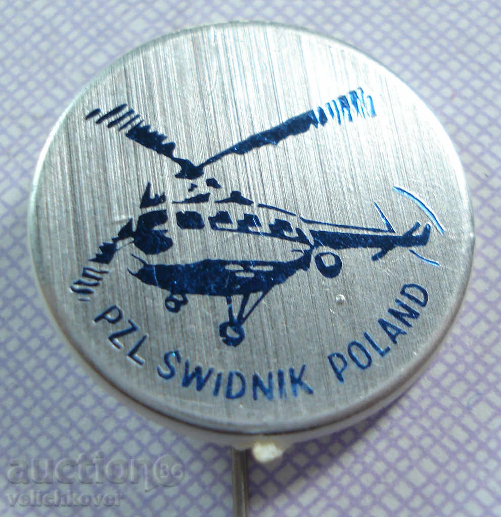 16975 Полша знак полски хеликоптер МИ-8