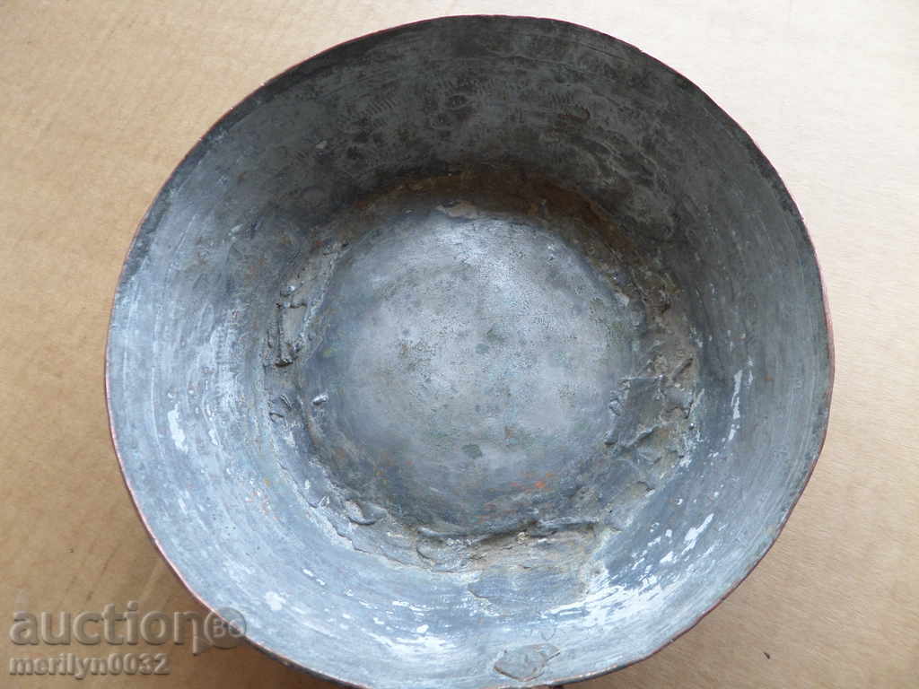 Παράδοση Παλιά κουτάλα χαλκού, τηγάνι, χαλκός, χάλκινο σκεύος, Yamaki Παράδοση Παλιά κουτάλα χαλκού, τηγάνι, χαλκός, χάλκινο σκεύος, Yamaki