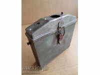 Armata caseta cartuș cutie de metal baterie WW2