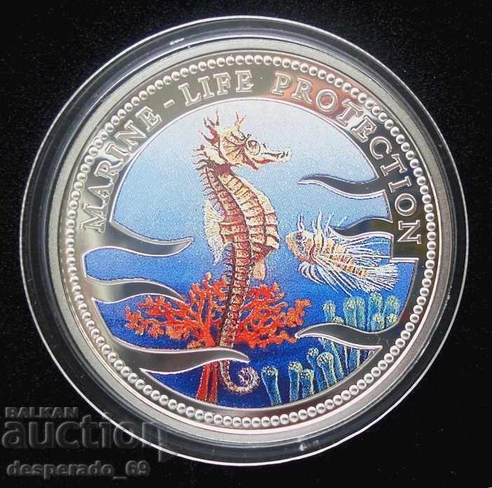 (¯`'•.¸ $5 1995 PALAU UNC ¸.•'´¯)