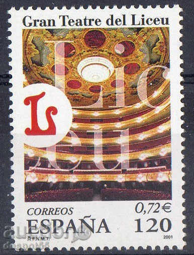2001. Η Ισπανία. Άνοιγμα όπερα "Gran Teatre del Liceu".