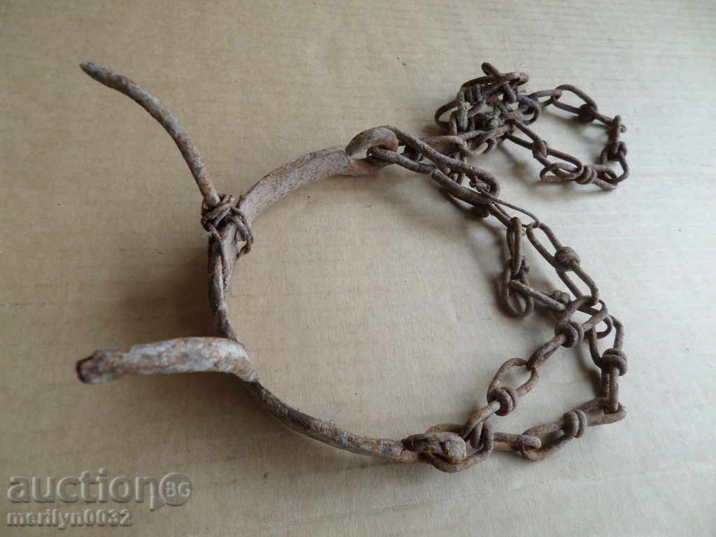 Старинно приспособление за теле малаче магаре бодлар - 6 Старинно приспособление за теле малаче магаре бодлар - 6