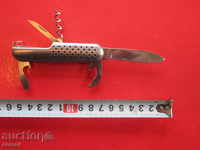 Metal knife blade knife markings