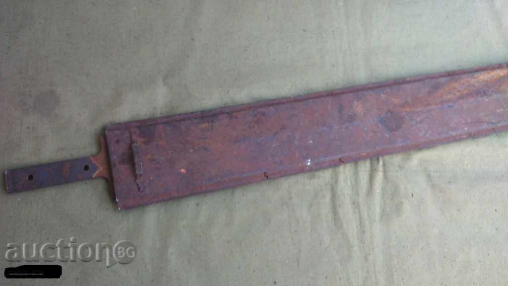 OLD MASSIVE BLADE SABER SWORD knife CLEAVER FROM CANIA with price € 160.00 | 312.93 BGN