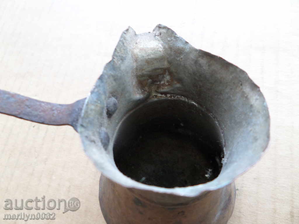 An old copper jade coffee beaker copper pot - 7 An old copper jade coffee beaker copper pot - 7