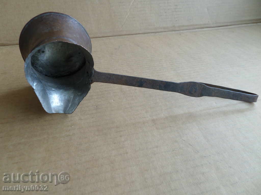 An old copper jade coffee beaker copper pot - 6 An old copper jade coffee beaker copper pot - 6