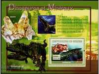 Dinozauri bloc curat și minerale 2007 din Guineea