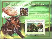 Clean Dinosaur and Meteorites Block 2007 from Guinea