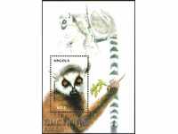 bloc curat Fauna, Lemur 2000 din Angola