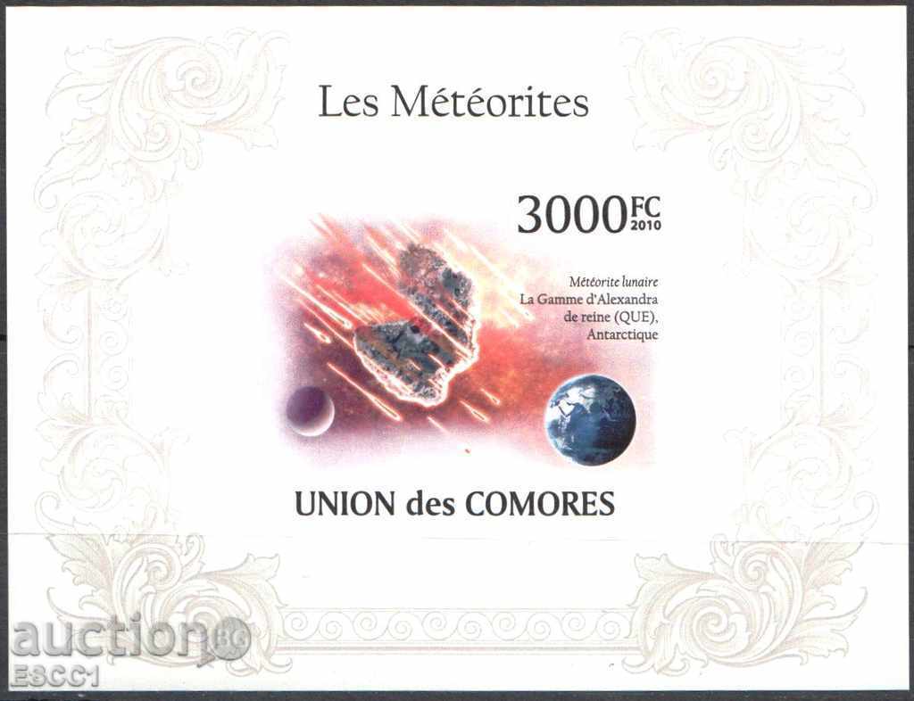 Καθαρίστε μπλοκ αδιαπέραστο χώρο Meteor 2010 από τις Κομόρες