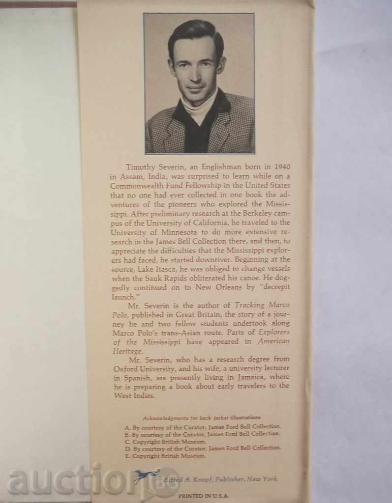 Explorers of the Mississippi - Timothy Severin 1968 - 5 Explorers of the Mississippi - Timothy Severin 1968 - 5