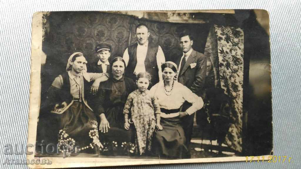 Old photo Folk costume Old photo Folk costume