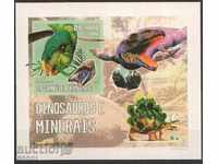 Dinozauri bloc curat și minerale 2006 Sao Tome și Principe