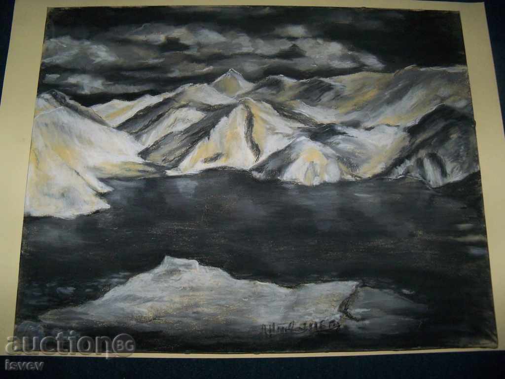 Landscape in black and white, signed, art. Desislava Ilieva with price 50.00 BGN | € 25.56 Landscape in black and white, signed, art. Desislava Ilieva with price 50.00 BGN | € 25.56