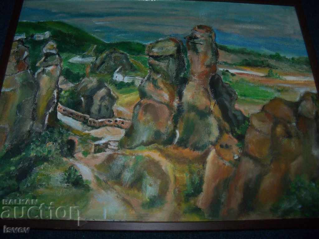 "Belogradchik Rocks" landscape, artist Desislava Ilieva - 7 "Belogradchik Rocks" landscape, artist Desislava Ilieva - 7