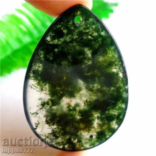 мъхов ахат висулка с цена 35.99 лв. | € 18.40