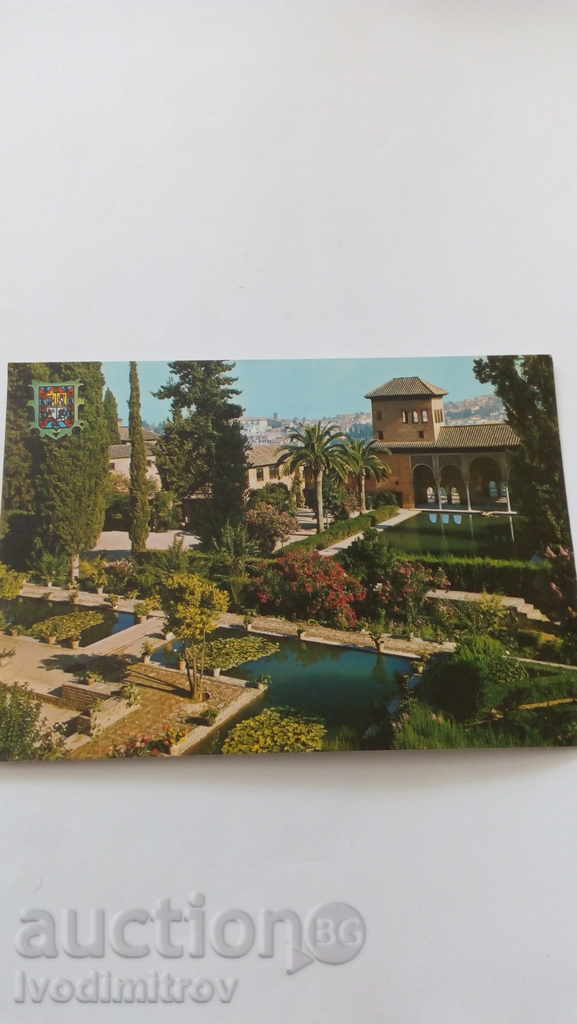 Postcard Granada Alhambra