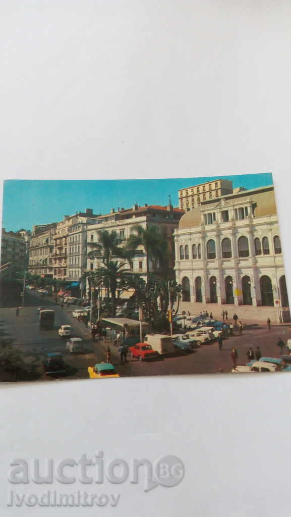 Carte poștală Alger L'Opera