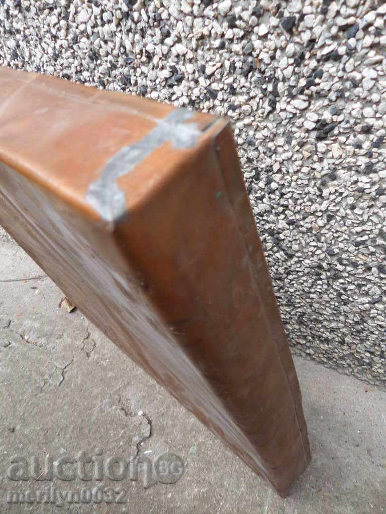 An old tray, a baker, a tray, a blue copper pot - 6