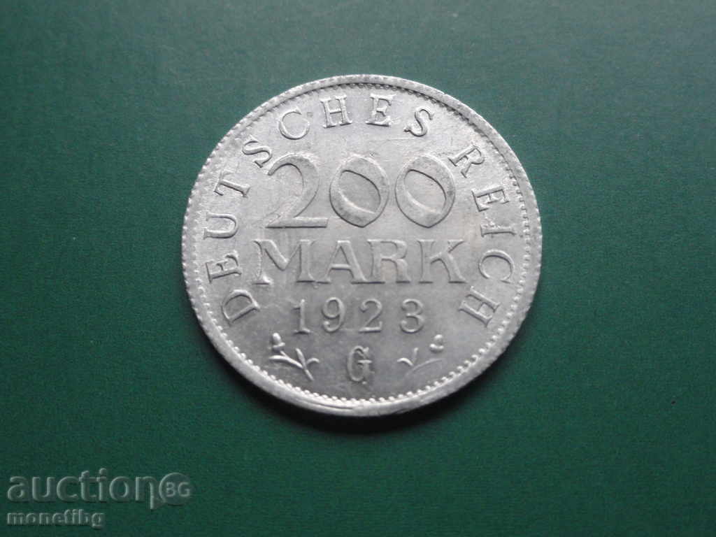 Γερμανία 1923 - 200 μάρκα (G) - 5